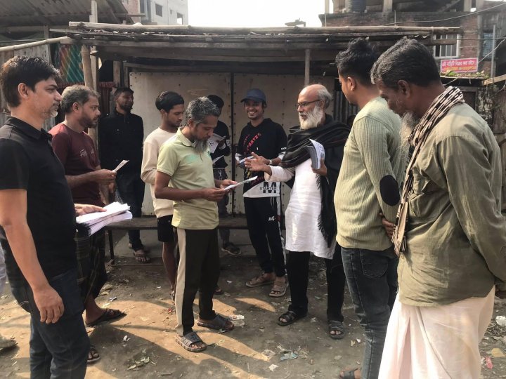 নির্বাচনি প্রচারণায় নেমেছেন মিজানুর রহমান