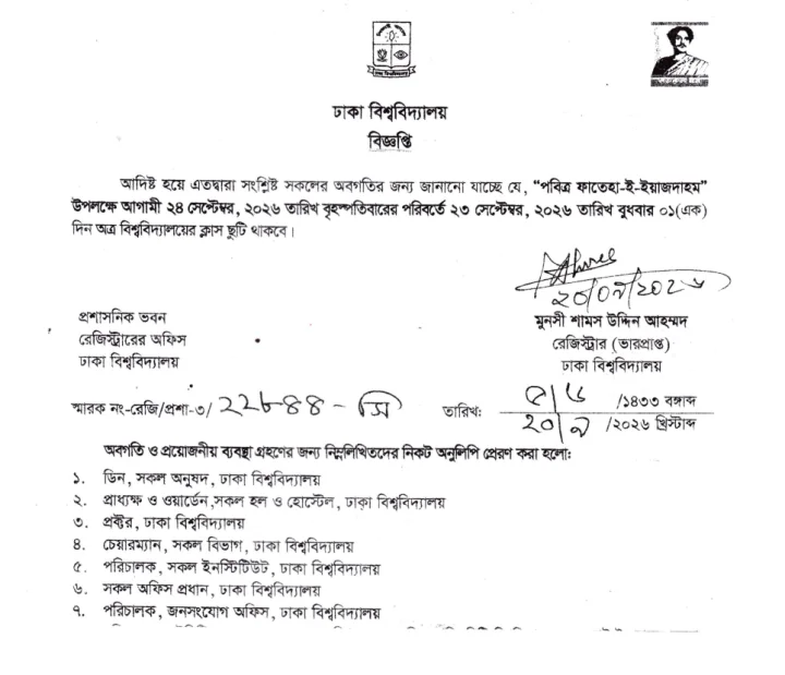ঢাবি
