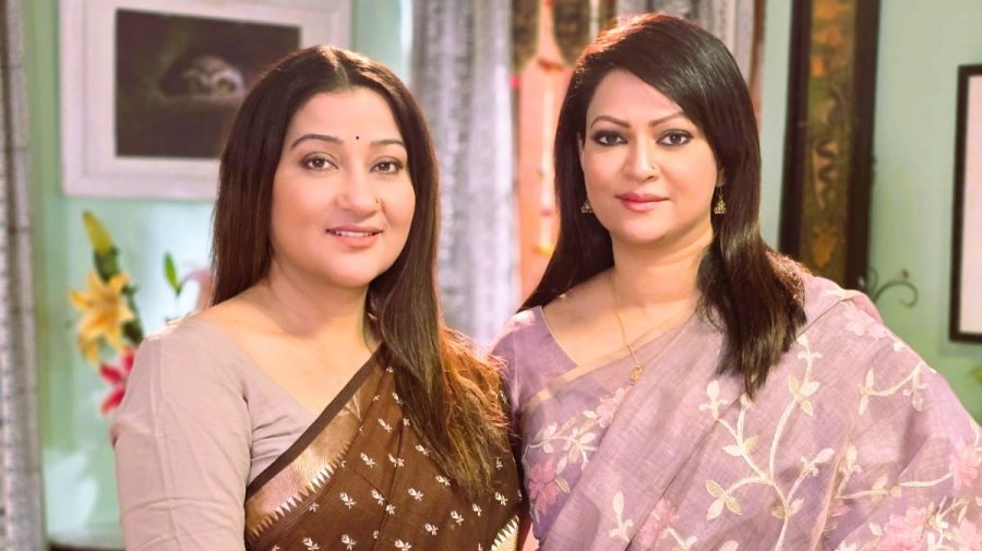 শুটিংয়ে রিচি ও দীপা