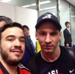messi with fans