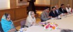 আওয়ামী লীগের কেন্দ্রীয় কার্যনির্বাহী সংসদের সভায় প্রধানমন্ত্রী শেখ হাসিনা