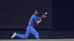 কাপুগেদেরার ক্যাচ নিচ্ছেন পান্ডে