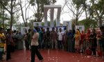 তনু হত্যার বিচার দাবিতে কুমিল্লায় শিক্ষার্থীদের বিক্ষোভ চলছে