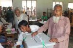 চাঁদপুরের ফরিদগঞ্জে চলছে ভোটগ্রহণ 