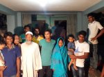 স্বজনদের সঙ্গে মুস্তাফিজ