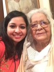 নানী নূরজাহান বেগমের সঙ্গে লেখক মুনিয়া চৌধুরী